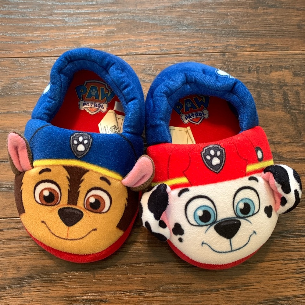 Size 5/6 Paw Patrol Slippers